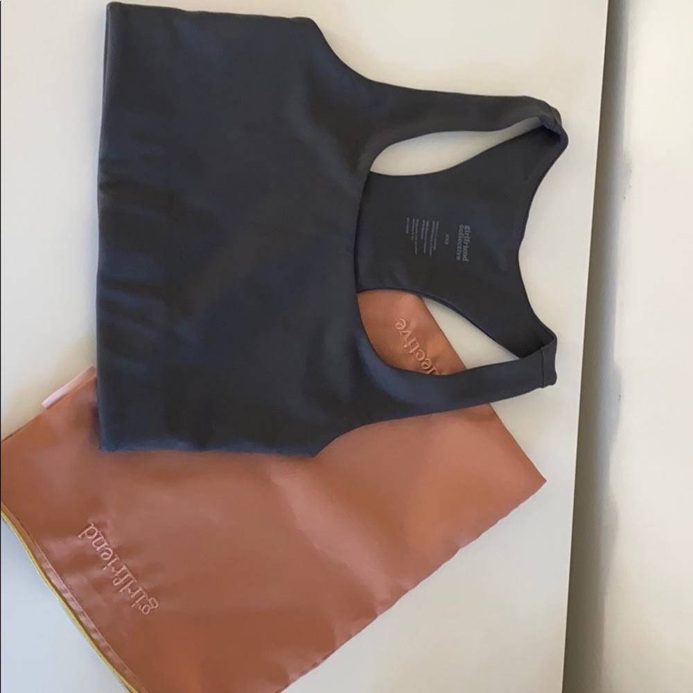 Girlfriend Collective - Paloma Bra Moon Grey NWOT